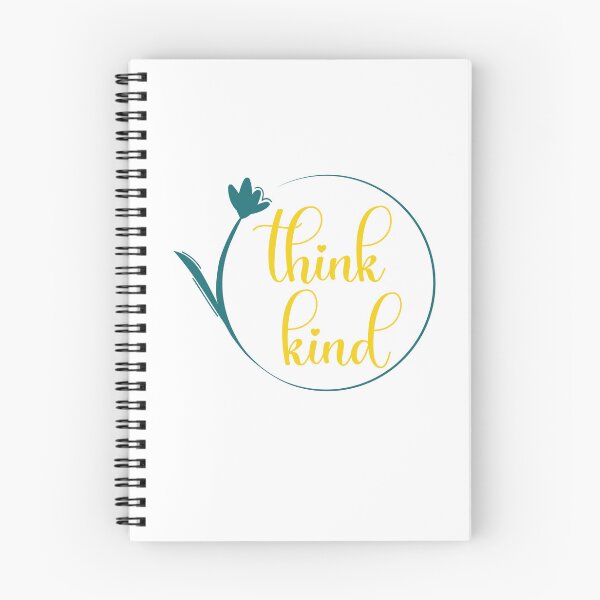 Item preview, think kind typography designed and sold by happyandbubbly.