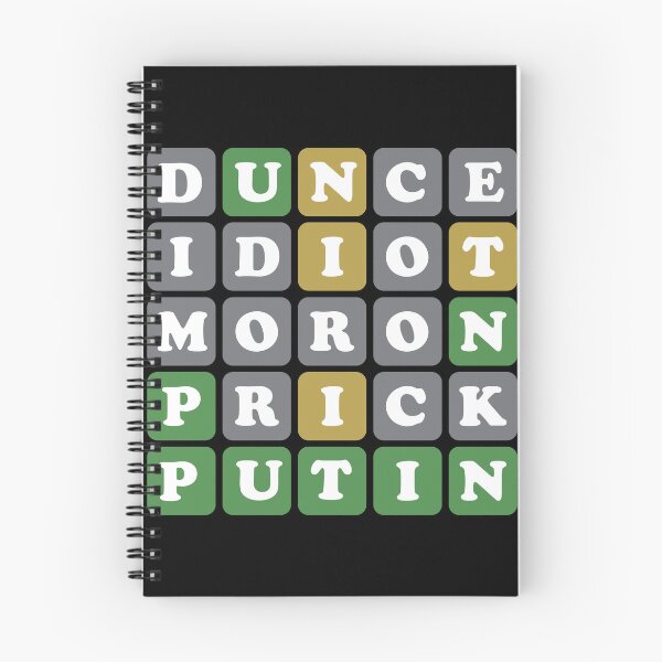 Item preview, peace love wordle - puck putin - I stand with ukraine-eat sleep wordle repeat designed and sold by Topiest.