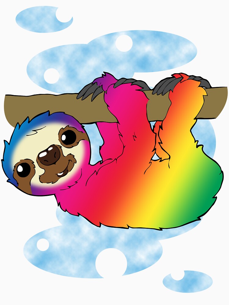 build a bear rainbow sloth