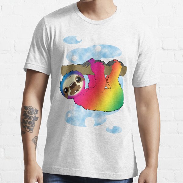 Rainbow Sloth Essential T-Shirt