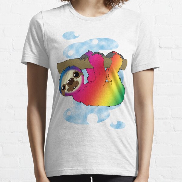 Rainbow Sloth Essential T-Shirt
