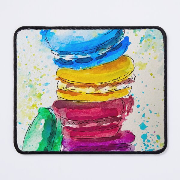 Item preview, Rainbow macarons  designed and sold by Arteaventura.