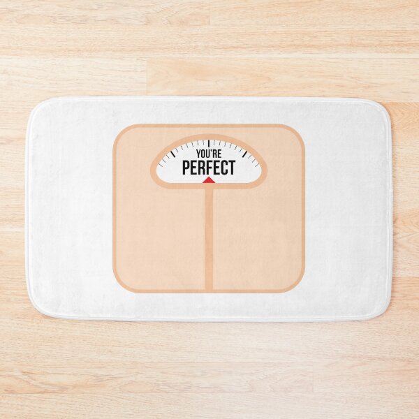 Item preview, You're Perfect! Weight Scale (Orange Peach) designed and sold by FilipeFerreira.