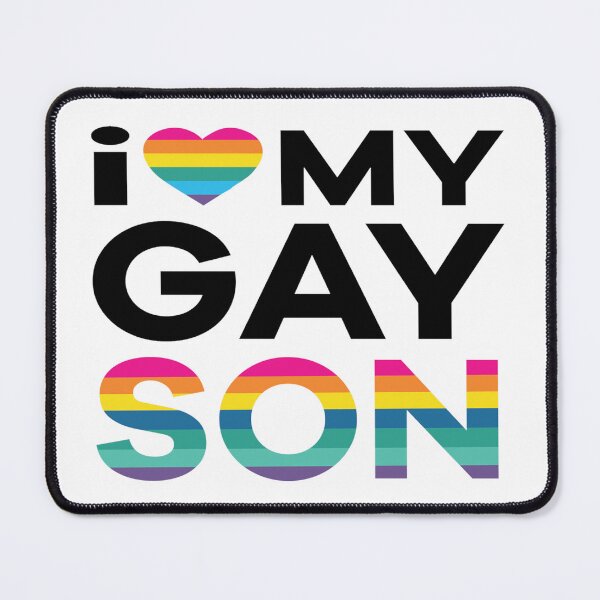 Item preview, I Love My gay Son - Gay Pride designed and sold by MauveMoves.