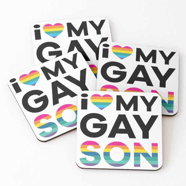 Item preview, I Love My gay Son -  Gay Pride designed and sold by MauveMoves.