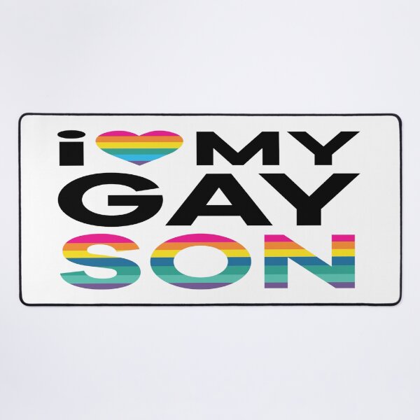 Item preview, I Love My gay Son - Gay Pride designed and sold by MauveMoves.