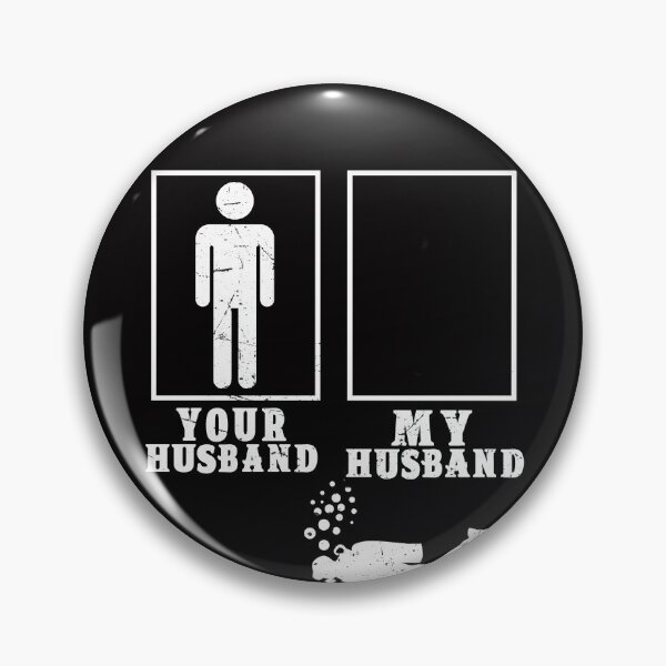 Item preview, Your Husband My Husband scuba diving - funny scuba diving gift idea designed and sold by Live  Today.