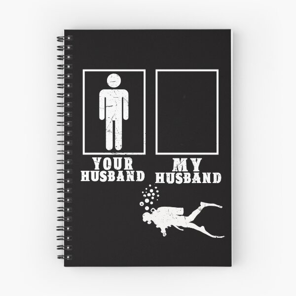 Item preview, Your Husband My Husband scuba diving - funny scuba diving gift idea designed and sold by Live  Today.