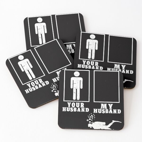 Item preview, Your Husband My Husband scuba diving - funny scuba diving gift idea designed and sold by Live  Today.