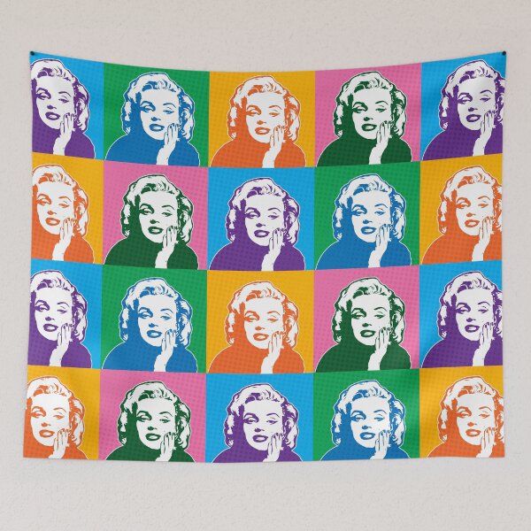 Item preview, marilyn monroe | Arte pop designed and sold by williamcuccio.
