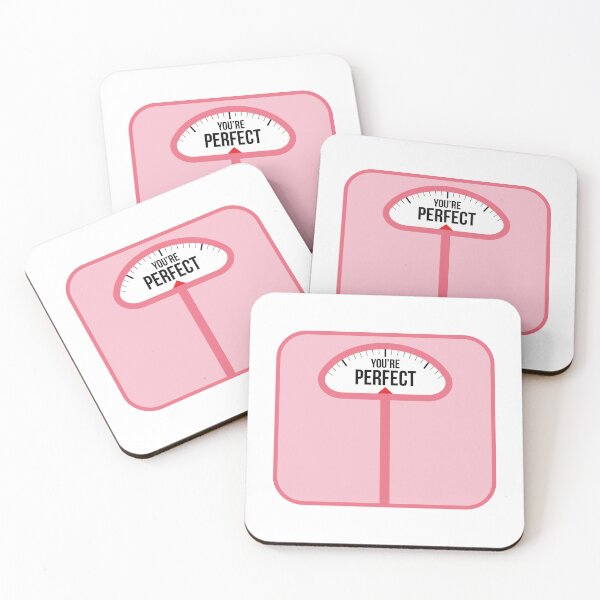 Item preview, You're Perfect! Weight Scale (Red Pink) designed and sold by FilipeFerreira.