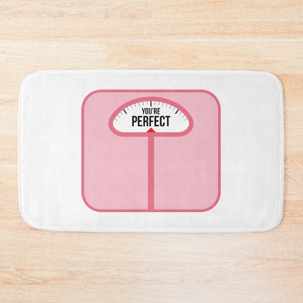 Item preview, You're Perfect! Weight Scale (Red Pink) designed and sold by FilipeFerreira.