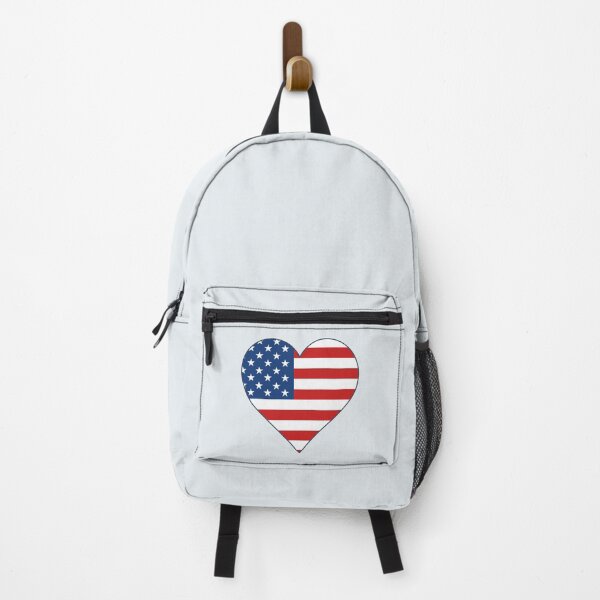 Item preview, Flag of USA in the heart designed and sold by Pavnud.