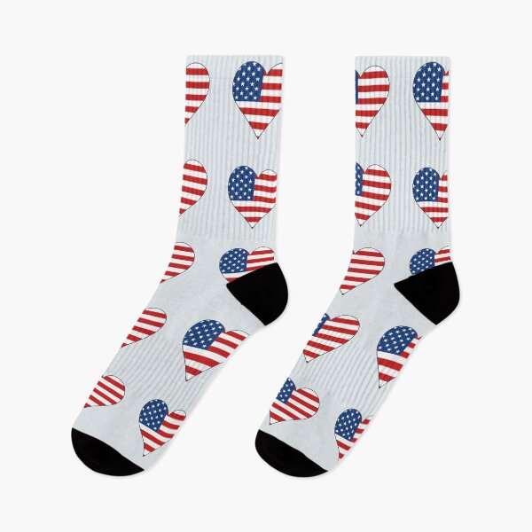 Item preview, Flag of USA in the heart designed and sold by Pavnud.