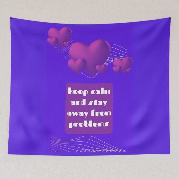 Item preview, keep calm and stay away from problems designed and sold by bianncaggg.