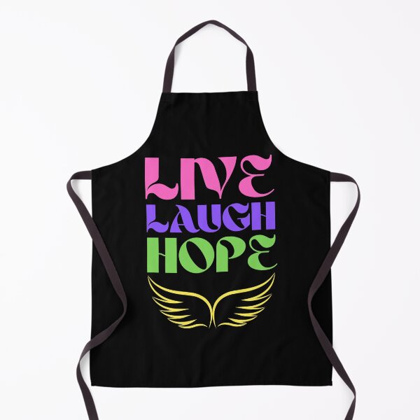 Item preview, Live Laugh Hope - Short Motivational Quote | Colorful Stylish Hope Typography designed and sold by Delandor.