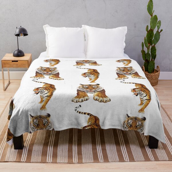 Item preview, golden bengal tiger pattern designed and sold by virillanissa.