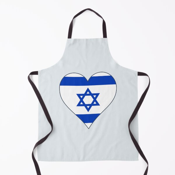 Item preview, Flag of Israel in the heart designed and sold by Pavnud.