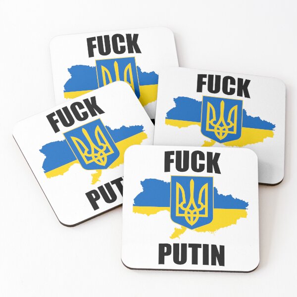 Artikelvorschau, Fick Putin SLAVA UKRAINI entworfen und verkauft von Doa-Damian.