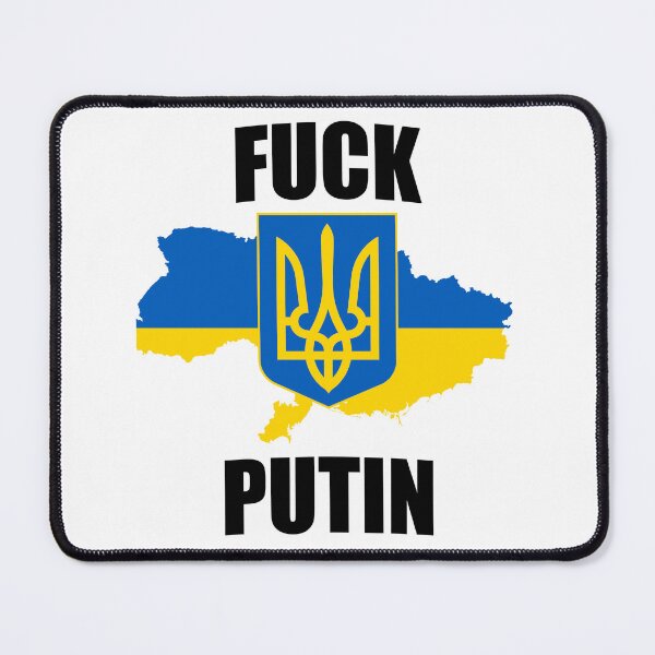 Item preview, Fuck Putin SLAVA UKRAINI designed and sold by Doa-Damian.