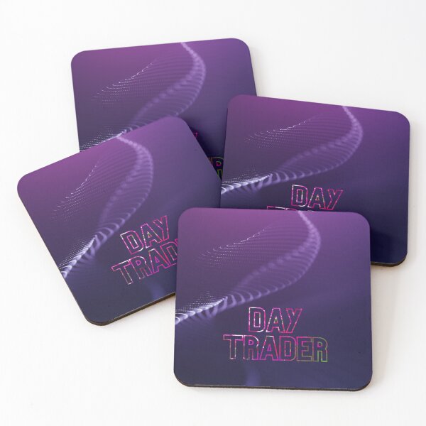 Item preview, Day Trader | Traders gift | Gift for Stock market, forex, options, crypto and day traders  | Moden Purple  Background designed and sold by TradingTeesKids.