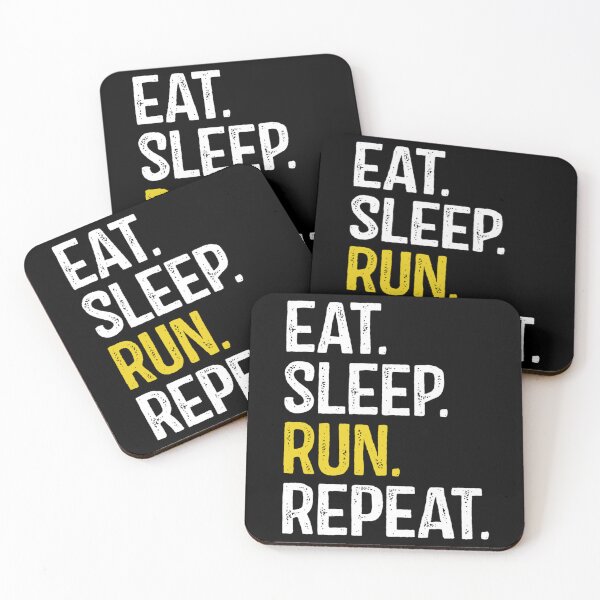 Item preview, Eat Sleep Run Repeat Essential T-Shirt designed and sold by nylaphilli.