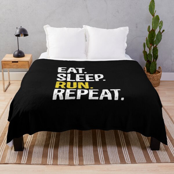 Item preview, Eat Sleep Run Repeat Essential T-Shirt designed and sold by nylaphilli.