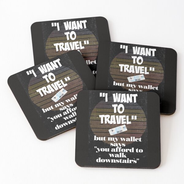 Item preview, funny t-shirt I want to travel designed and sold by vallertine.