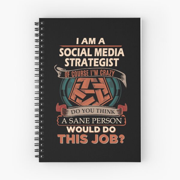Item preview, Social Media Strategist T Shirt - Sane Person Job Gift Item Tee designed and sold by vonnie38uo.