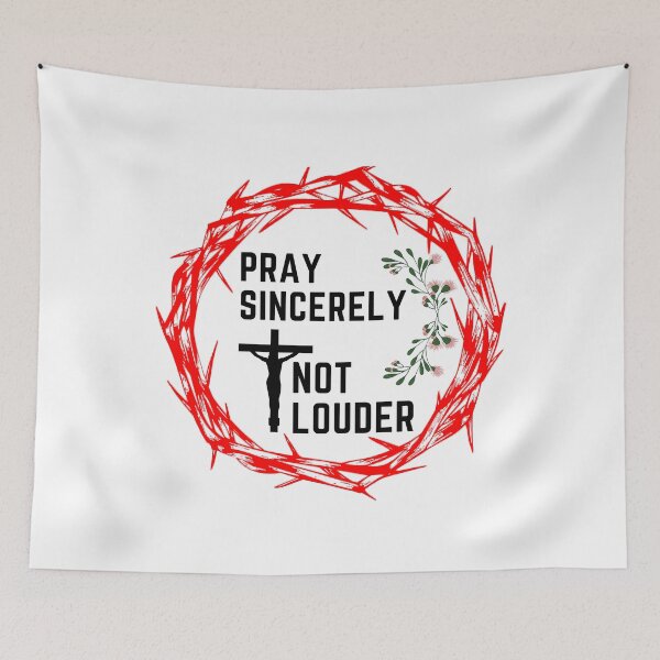 Item preview, Pray sincerely designed and sold by BuyAndWear.