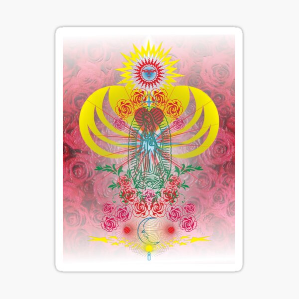 My Virgen ("virgen" Spanish for Virgin) Sticker