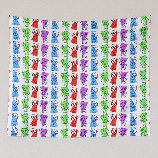 Item preview, Beta Kids Geometric Triangle Chibis designed and sold by PictionaryModus.