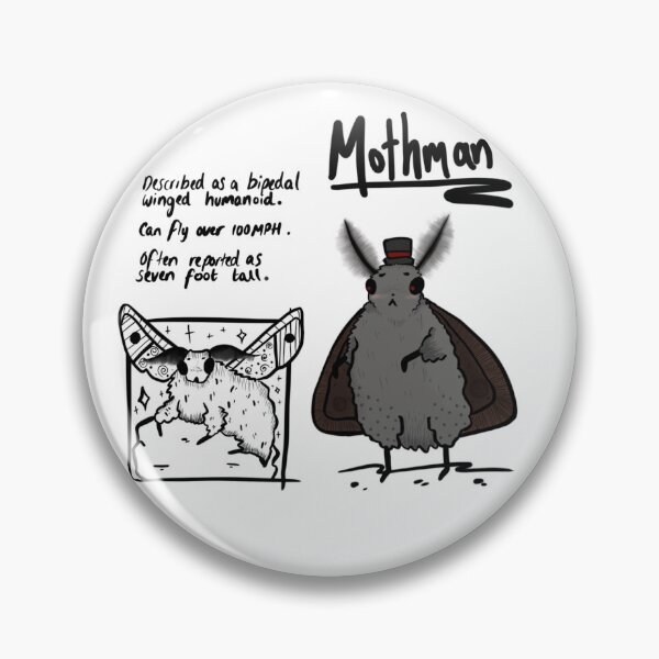 Item preview, Cute Mothman Cryptid  designed and sold by Ash Lavandulaa.