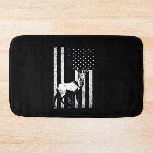 Item preview, Whitetail Deer Hunting American Flag designed and sold by rachidhaz.