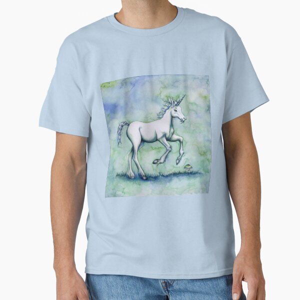 Dreamy Woodland Unicorn Classic T-Shirt