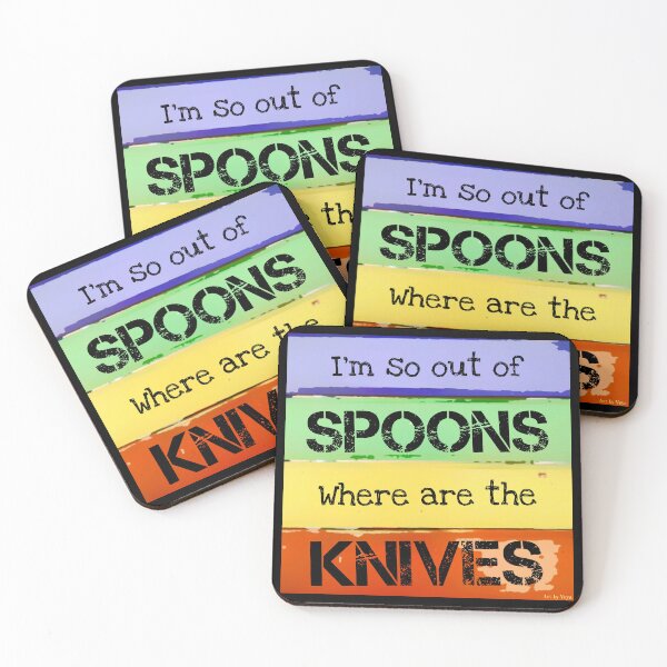 Item preview, Out Of Spoons designed and sold by Art by Veya.