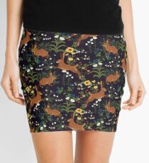 Rabbit Garden Mini Skirt