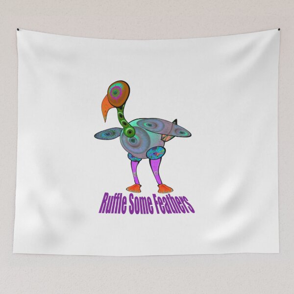 Item preview, Ruffle Some Feathers designed and sold by zenferren.