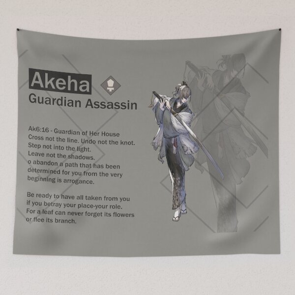 Item preview, Akeha - Guardian Assassin (Nier Reincarnation) designed and sold by VelvetZone.