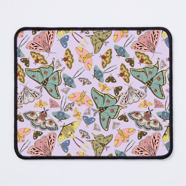 Item preview, Moths Moths Moths Lavender designed and sold by coloristhecure.