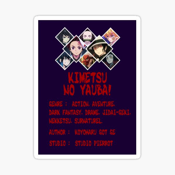 "Anime poster" Sticker by MinimalCortex Redbubble