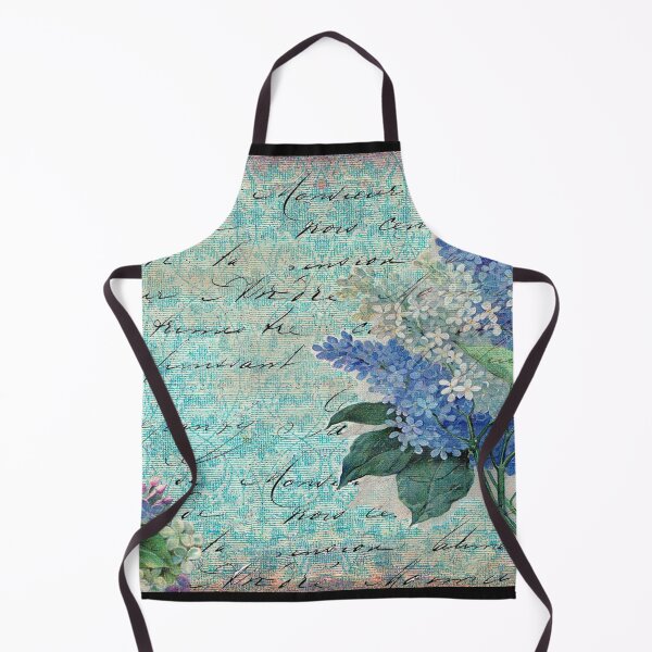 Item preview, Vintage French Script with Birds and Lilacs designed and sold by Slh69.