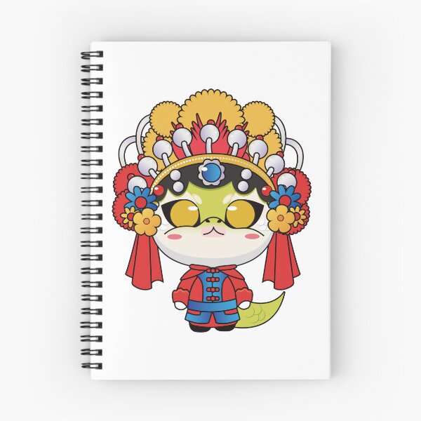 Item preview, Chinese Zodiac Snake illustrated Chinese Beijing Opera Style designed and sold by xdashu.