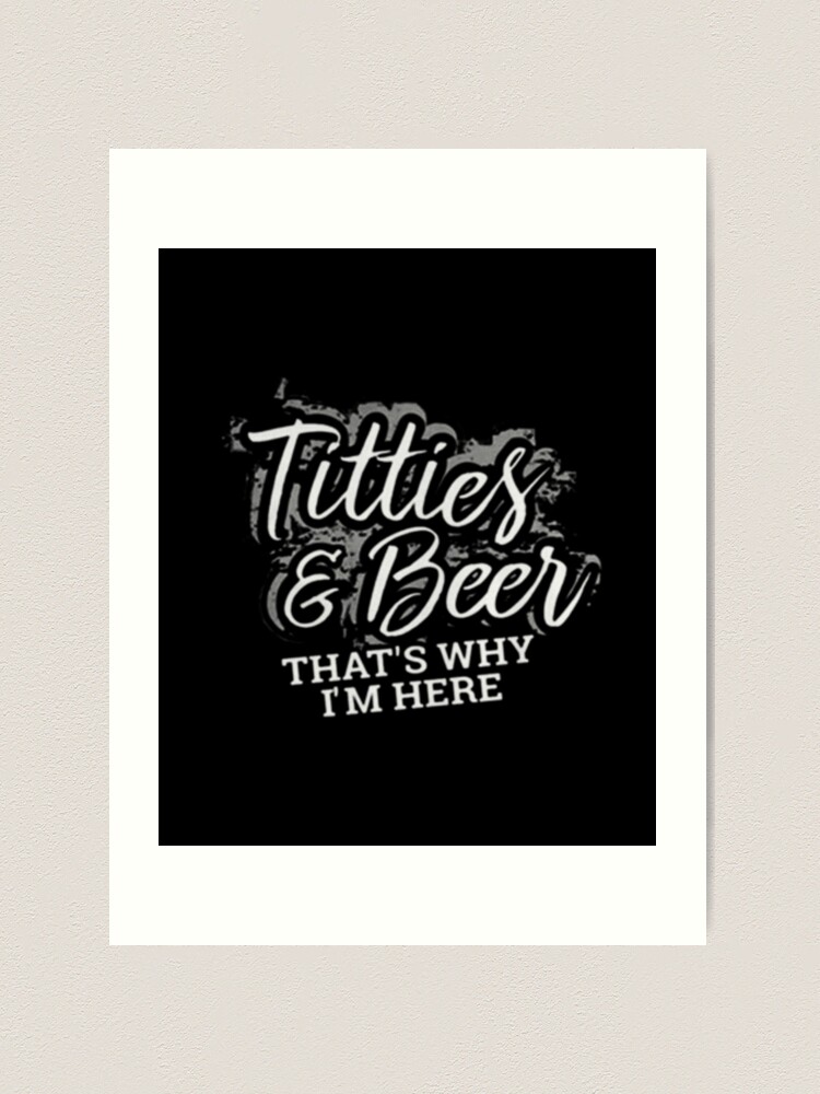 My tits love to hang out on the plains with beer - My Tits Art