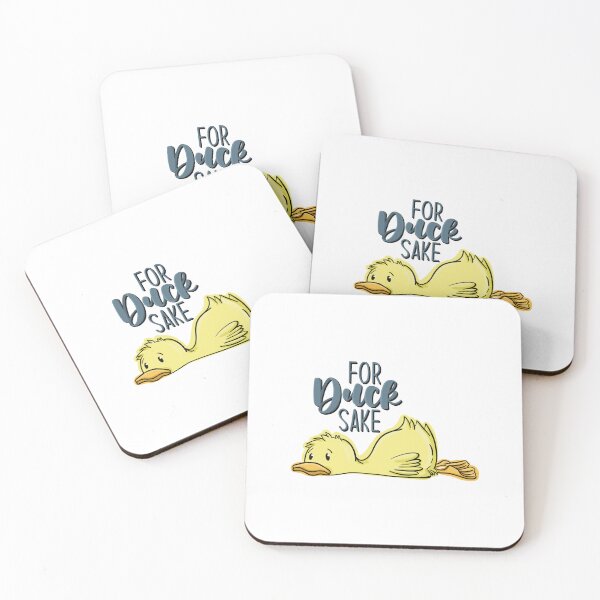 Item preview, For Duck Sake- Cuss Word Pun designed and sold by For Art Sake.