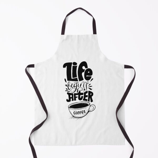 Item preview, Life Begins After Coffee, designed and sold by klineart ★★★★★.