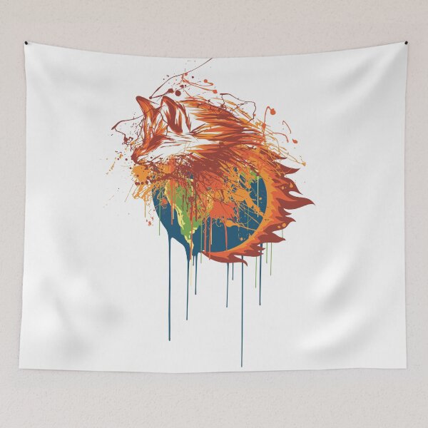 Item preview, Firefox fury abstract logo designed and sold by PaladinLand.