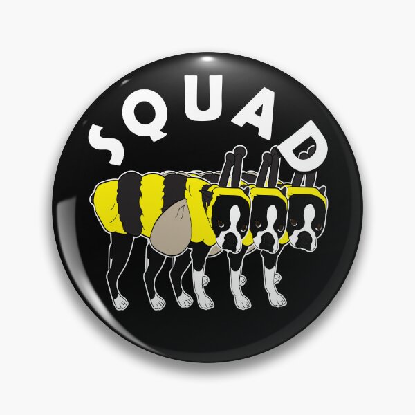 Item preview,  Bee squad, funny artistic dog design  designed and sold by SamRVstore.