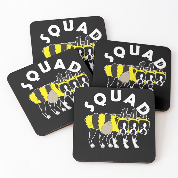 Item preview,  Bee squad, funny artistic dog design  designed and sold by SamRVstore.