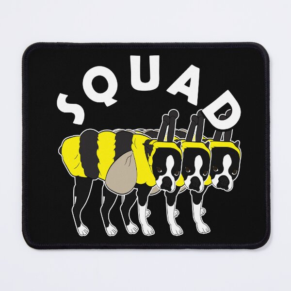 Item preview,  Bee squad, funny artistic dog design  designed and sold by SamRVstore.
